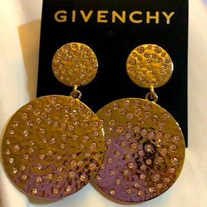 Gold Givenchy earrings